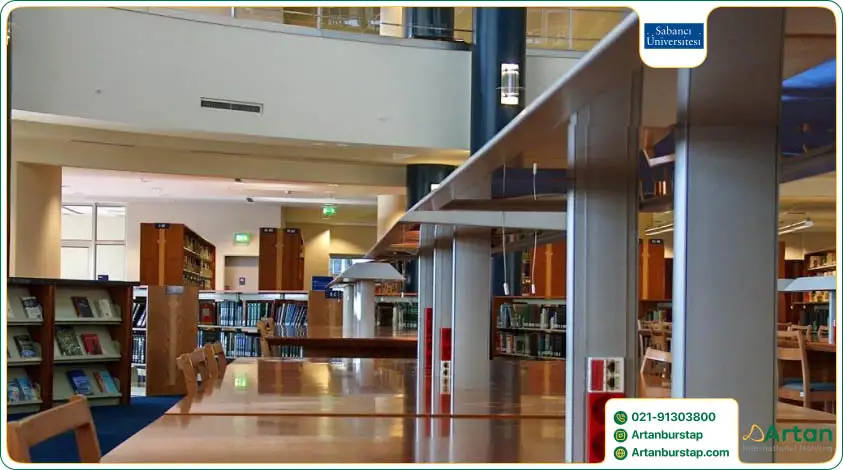 امکانات کتابخانه دانشگاه سابانجی