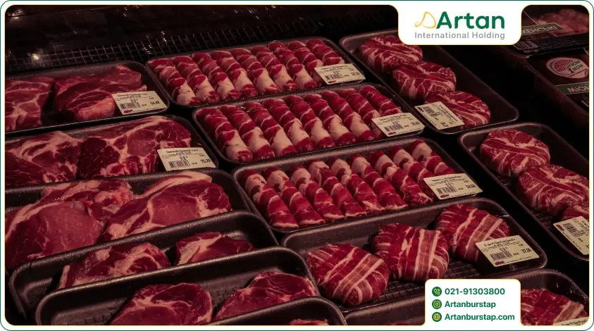 قیمت انواع گوشت در ترکیه